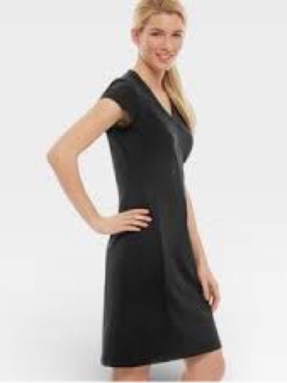 L.L. BEAN Women's EUC Sports/Fitness Dress Black‎ | Size M 291293